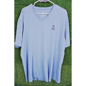 Psycho Bunny x Robert Godley V-Neck Short Sleeve Tee - Men's Size XXXL (9)